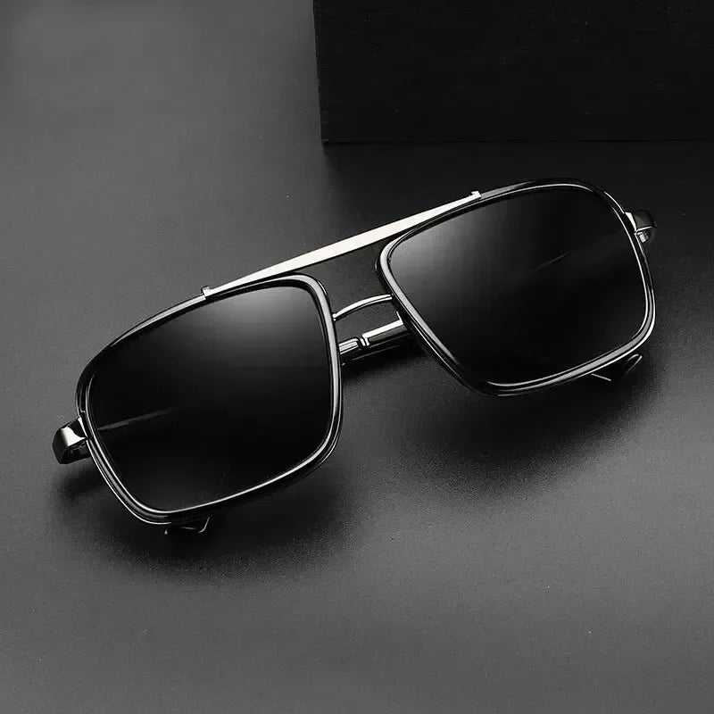 LOR MALE Polarized Square Sunglasses