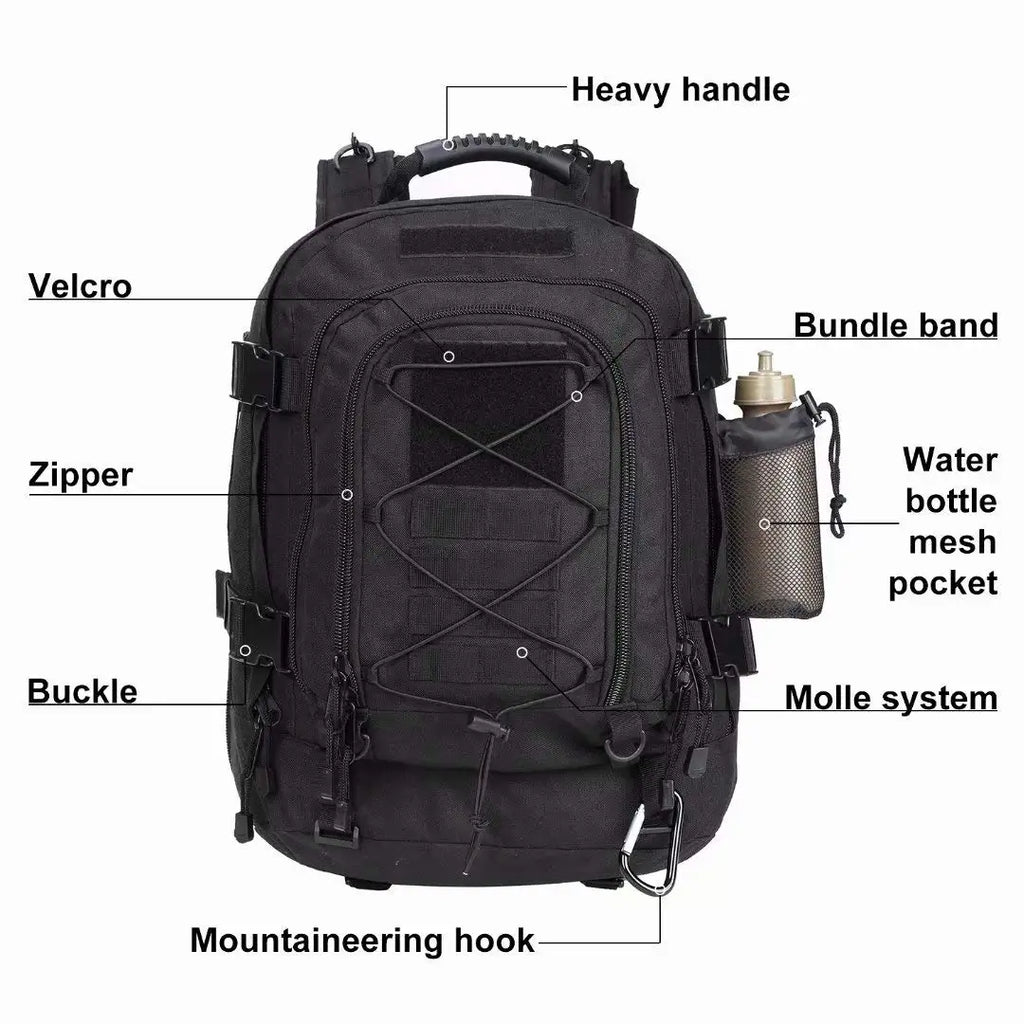 LOR MALE Military Tactical Travel Backpack