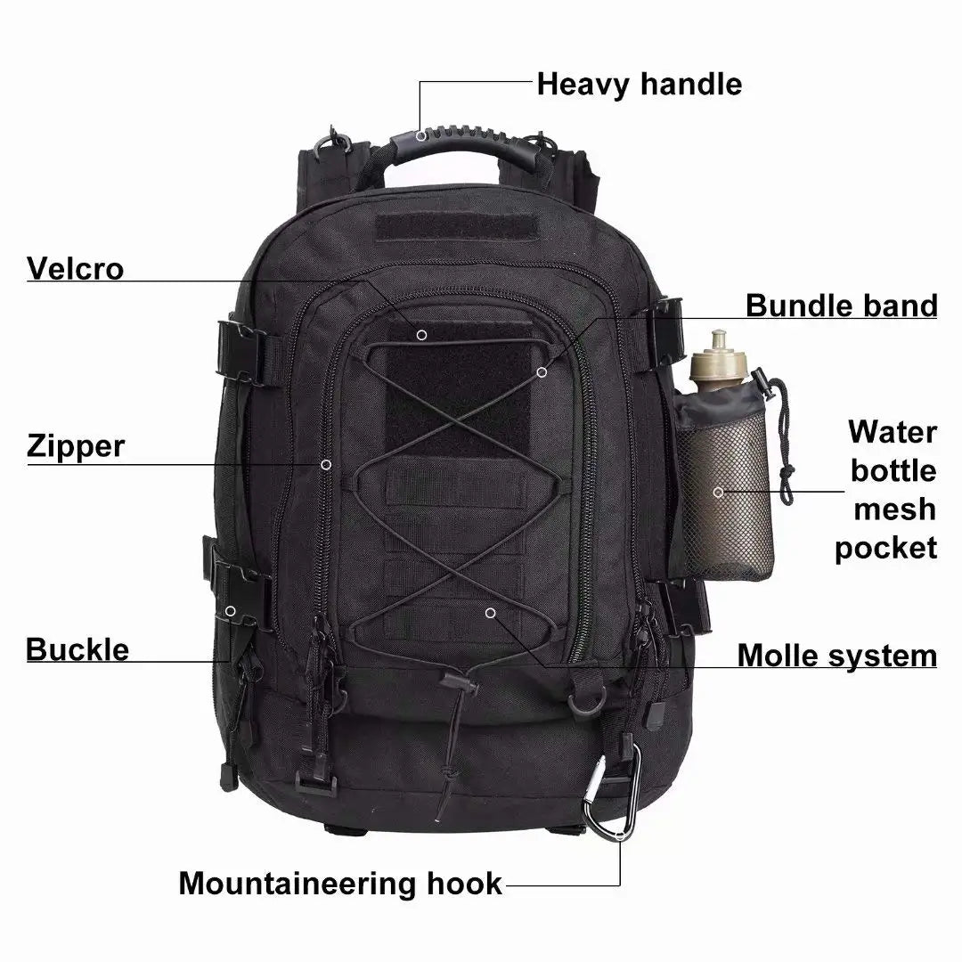 LOR MALE Military Tactical Travel Backpack