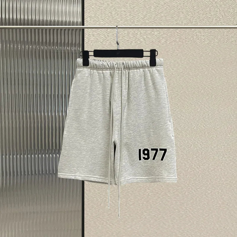 LOR MALE Shorts para hombre Summer 1977 short masculino loose roupas masculinas casual шорты versatile sports clothes for man XXXL