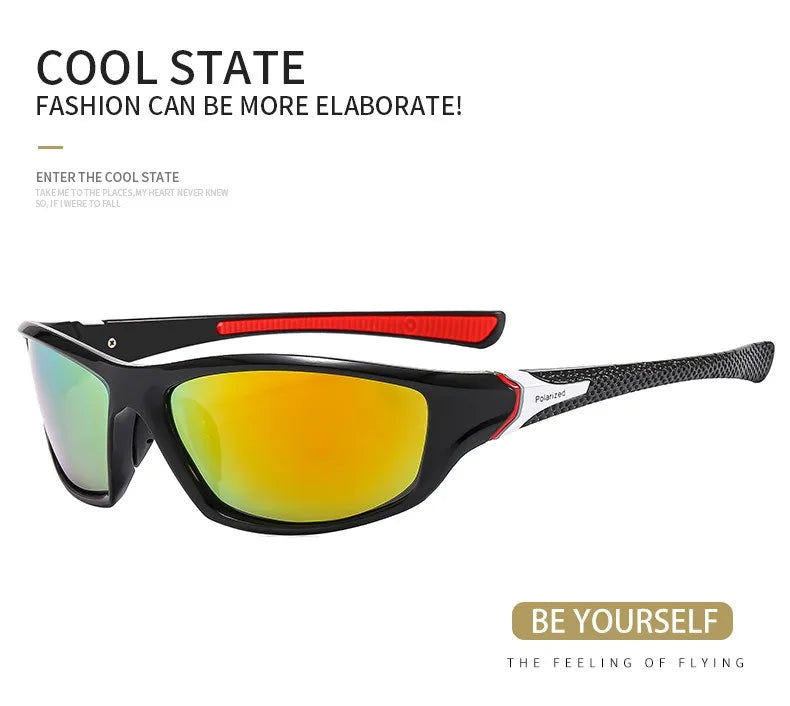 LOR MALE Polarized Fishing Sunglasses 2026 Men Women Sun Glasses Camping Hiking Driving Eyewear Outdoor Sports Goggles UV400 Sunglasses