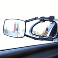 LOR MALE Car Safety Side Mirror Accessories RV Caravan Blind Spot Truck Rear View Adjustable Angle Trailer Towing Clip On
