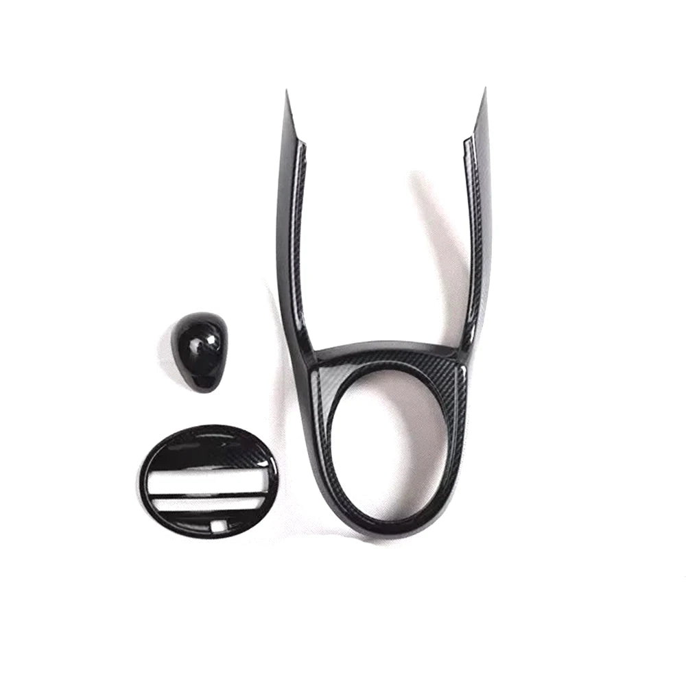 LOR MALE Car Accessories For Honda Fit 2008 2009 2010 2011 Right Hand Drive Interior Steering Wheel Gear Shift Door Panel Trim Styling