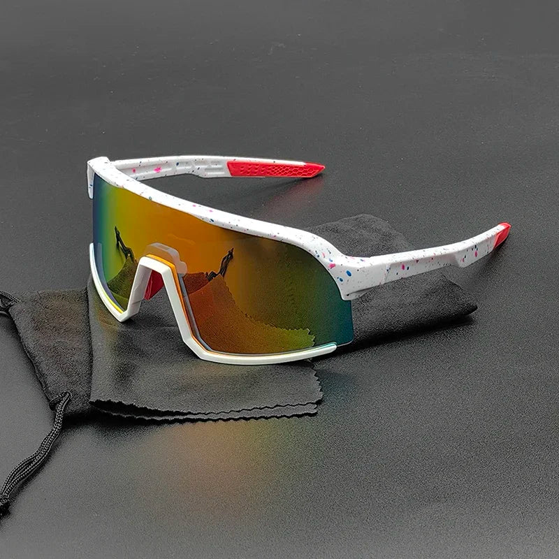 LOR MALE Polarized Lenses Cycling Sunglasses Men's Sports Running Goggles Outdoor Racing Bike Eyewear Male Bicycle Glasses Cyclist Eyes
