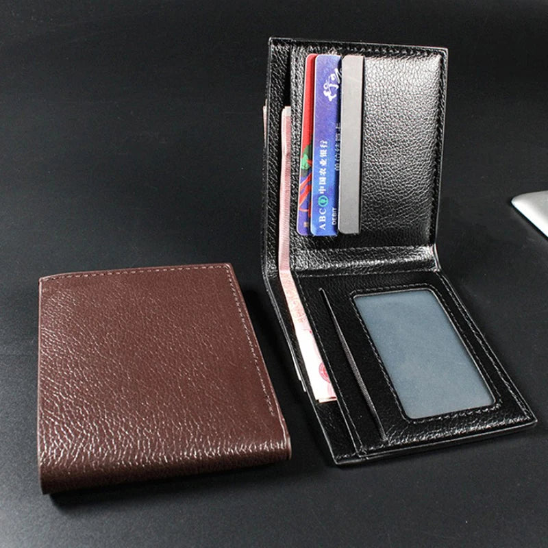 LOR MALE Slim Bifold Wallet – Card & ID Holder
