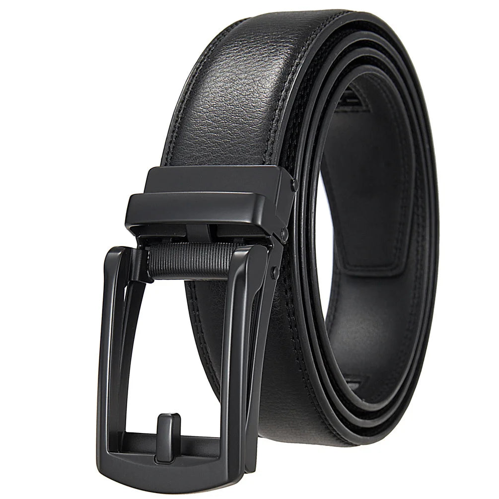 LOR MALE Belts Famous Brand Belt Men Mens Belts Quality Genuine Luxury Leather Belt for Men Belt Male Strap Male Metal Automatic Buckle