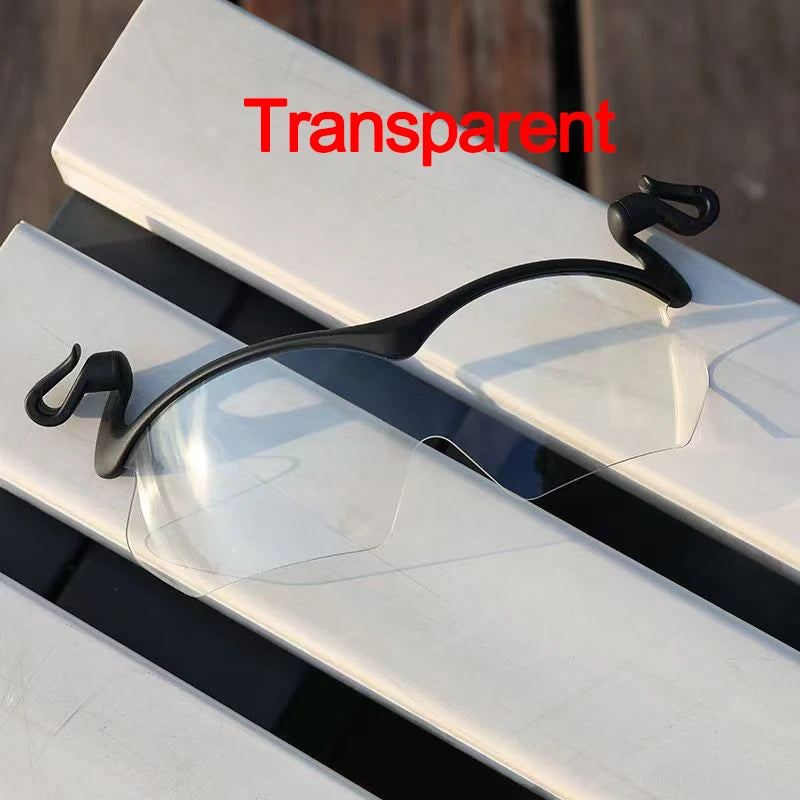 LOR MALE Polarized Clip On Sunglasses For Baseball Cap Men Women Adjustable Lens Angle Sports Cycling Driving Sun Glasses Eyewear Shades
