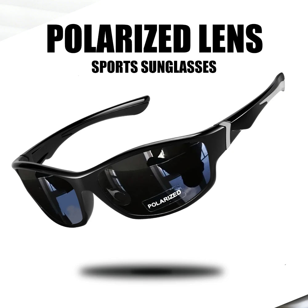LOR MALE Polarized Sunglasses for Men Sports Mens-Sunglasses: Sun-Glasses with UV Protection for Fishing Driving Running Cycling