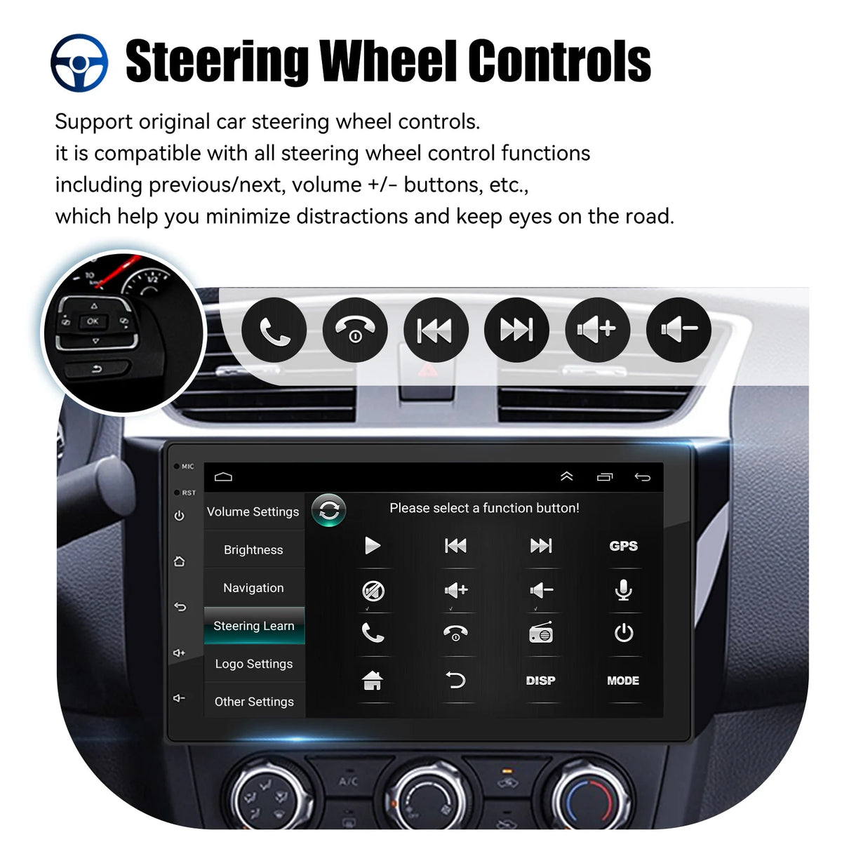 LOR MALE ESSGOO 7 9 10 Car Radio Android Auto Carplay Car Stereo Multimedia Player Universal WIFI GPS Autoradio Car Intelligent Systems