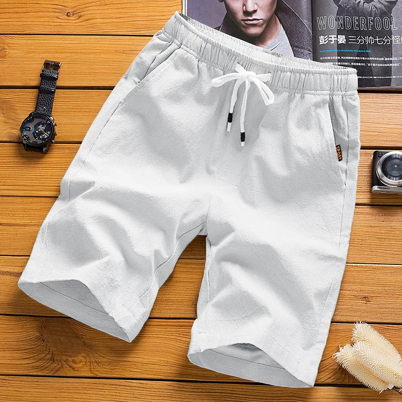 LOR MALE Fashion Men Shorts Summer Casual Shorts For Men Beach Pants Running Sport Short Men's Straight Pants Mens Shorts Male Sweatpant