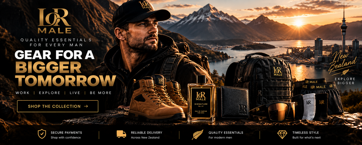 LOR MALE men's essentials and luxury fragrances in New Zealand
